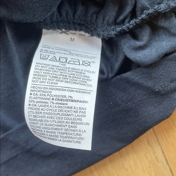 Old Navy Active Cloudmotion Ruched Side Sleeveless Tank Top, Navy Blue, Size M - Picture 4 of 5